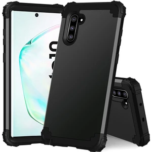 Samsung Galaxy Note 10 İçin Pc Yumuşak Tpu Bumper 3'ü 1 Arada Koruma ShockProof Kılıf (Yurt Dışından)