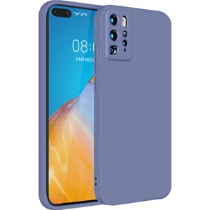 Huawei P40 Pro İçin İnce Likit Silikon ShockProof Korumalı Kılıf (Yurt Dışından)