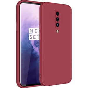 Oneplus 7 Pro İçin İnce Likit Silikon ShockProof Korumalı Kılıf (Yurt Dışından)