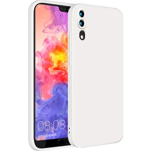 Huawei P20 İçin İnce Likit Silikon ShockProof Korumalı Kılıf (Yurt Dışından)