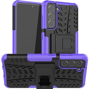 Samsung Galaxy S21 Fe 5G İçin Çift Katmanlı ShockProof Korumalı Standlı Kılıf (Yurt Dışından)