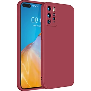 Huawei P40 Pro İçin İnce Likit Silikon ShockProof Korumalı Kılıf (Yurt Dışından)