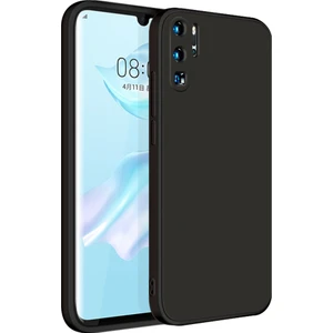 Huawei P30 Pro İçin İnce Likit Silikon ShockProof Korumalı Kılıf (Yurt Dışından)