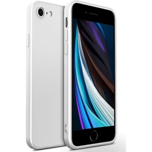 iPhone Se 2020 İçin İnce Likit Silikon ShockProof Korumalı Kılıf (Yurt Dışından)