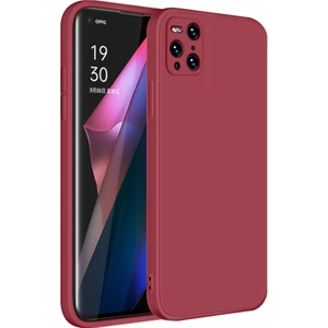 Oppo Find X3 / X3 Pro İçin İnce Likit Silikon ShockProof Korumalı Kılıf (Yurt Dışından)