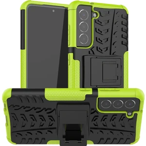 Samsung Galaxy S21 Fe 5G İçin Çift Katmanlı ShockProof Korumalı Standlı Kılıf (Yurt Dışından)