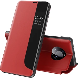 Huawei Mate 40 Pro İçin Pu Deri Pencereli Flip Koruyucu Kılıf (Yurt Dışından)