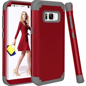 Samsung Galaxy S8 Plus İçin Pc Yumuşak Tpu Bumper 3'ü 1 Arada Koruma ShockProof Kılıf (Yurt Dışından)