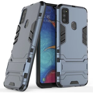 Samsung Galaxy M30S İçin Çift Katmanlı Tpu Pc Hibrit Korumalı Standlı Kılıf (Yurt Dışından)