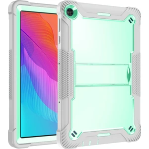 Huawei Matepad T10S İçin 3 Katmanlı Standlı Shockproof Tam Koruma Kılıf (Yurt Dışından)