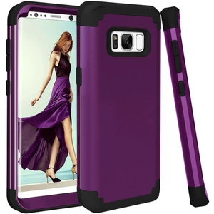 Samsung Galaxy S8 Plus İçin Pc Yumuşak Tpu Bumper 3'ü 1 Arada Koruma ShockProof Kılıf (Yurt Dışından)