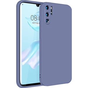 Huawei P30 Pro İçin İnce Likit Silikon ShockProof Korumalı Kılıf (Yurt Dışından)