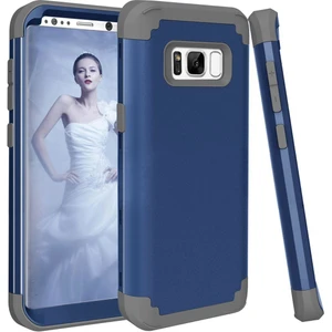 Samsung Galaxy S8 Plus İçin Pc Yumuşak Tpu Bumper 3'ü 1 Arada Koruma ShockProof Kılıf (Yurt Dışından)