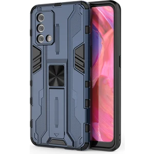 Oppo A74 4G İçin Çift Katmanlı Pc Tpu Bumper Kaymaz ShockProof Korumalı Kılıf (Yurt Dışından)