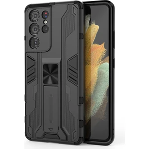 Samsung Galaxy S21 Ultra 5G İçin Çift Katmanlı Pc Tpu Bumper Kaymaz ShockProof Korumalı Kılıf (Yurt Dışından)