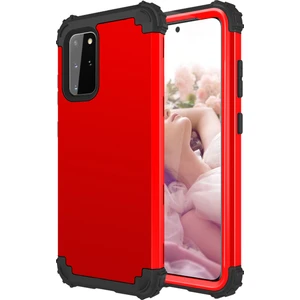 Samsung Galaxy S20 Plus İçin Yumuşak Silikon Pc Bumper 3'ü 1 Arada ShockProof Korumalı Kılıf (Yurt Dışından)