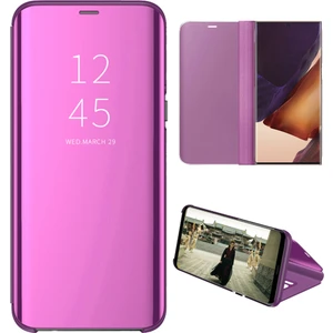 Samsung Galaxy Note 20 Ultra İçin Pc Pu Deri Standlı Pencereli Kılıf (Yurt Dışından)
