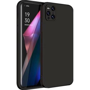 Oppo Find X3 / X3 Pro İçin İnce Likit Silikon ShockProof Korumalı Kılıf (Yurt Dışından)
