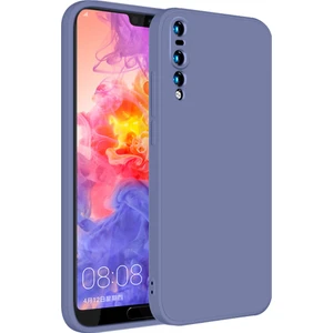 Huawei P20 Pro İçin İnce Likit Silikon ShockProof Korumalı Kılıf (Yurt Dışından)