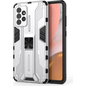Samsung Galaxy A72 4G/5G İçin Çift Katmanlı Pc Tpu Bumper Kaymaz ShockProof Korumalı Kılıf (Yurt Dışından)