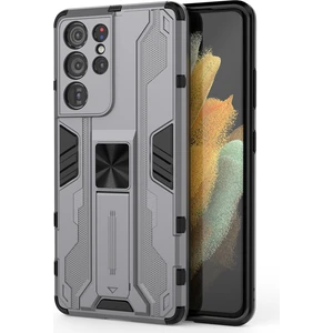 Samsung Galaxy S21 Ultra 5G İçin Çift Katmanlı Pc Tpu Bumper Kaymaz ShockProof Korumalı Kılıf (Yurt Dışından)