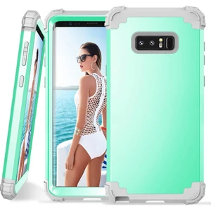 Samsung Galaxy Note 8 İçin Pc Yumuşak Tpu Bumper 3'ü 1 Arada Koruma ShockProof Kılıf (Yurt Dışından)