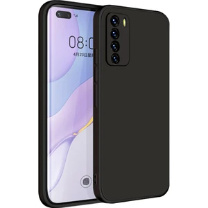 Huawei Nova 7 Pro İçin İnce Likit Silikon ShockProof Korumalı Kılıf (Yurt Dışından)
