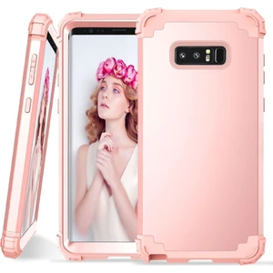 Samsung Galaxy Note 8 İçin Pc Yumuşak Tpu Bumper 3'ü 1 Arada Koruma ShockProof Kılıf (Yurt Dışından)