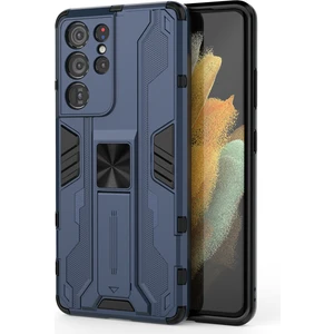 Samsung Galaxy S21 Ultra 5G İçin Çift Katmanlı Pc Tpu Bumper Kaymaz ShockProof Korumalı Kılıf (Yurt Dışından)