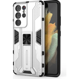 Samsung Galaxy S21 Ultra 5G İçin Çift Katmanlı Pc Tpu Bumper Kaymaz ShockProof Korumalı Kılıf (Yurt Dışından)