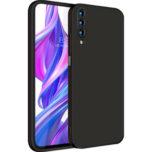 Huawei Honor 9x Pro İçin İnce Likit Silikon ShockProof Korumalı Kılıf (Yurt Dışından)
