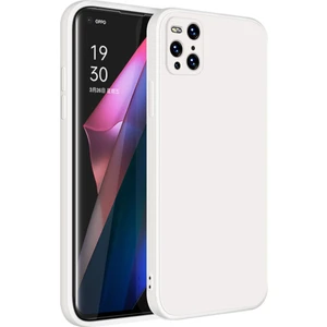 Oppo Find X3 / X3 Pro İçin İnce Likit Silikon ShockProof Korumalı Kılıf (Yurt Dışından)