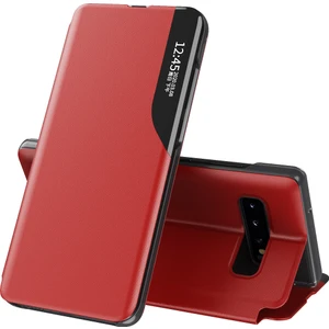 Samsung Galaxy S10 İçin Pu Deri Pencereli Flip Koruyucu Kılıf (Yurt Dışından)