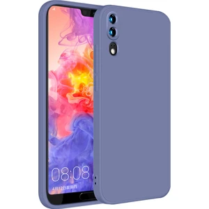 Huawei P20 İçin İnce Likit Silikon ShockProof Korumalı Kılıf (Yurt Dışından)