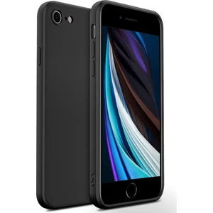 iPhone Se 2020 İçin İnce Likit Silikon ShockProof Korumalı Kılıf (Yurt Dışından)