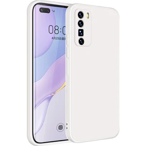 Huawei Nova 7 Pro İçin İnce Likit Silikon ShockProof Korumalı Kılıf (Yurt Dışından)