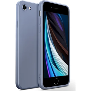 iPhone Se 2020 İçin İnce Likit Silikon ShockProof Korumalı Kılıf (Yurt Dışından)