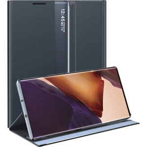 Eabhulie Samsung Galaxy Note 20 Ultra İçin İnce Flip Pu Deri Pencereli Standlı Kılıf (Yurt Dışından)