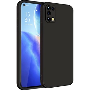 Oppo Reno5 5G İçin İnce Likit Silikon ShockProof Korumalı Kılıf (Yurt Dışından)
