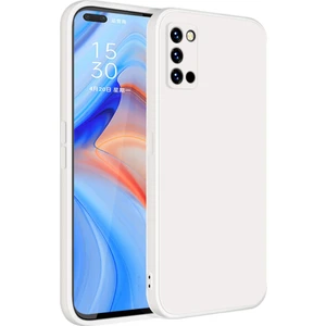 Oppo Reno4 Pro 5G İçin İnce Likit Silikon ShockProof Korumalı Kılıf (Yurt Dışından)