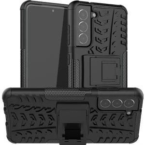 Samsung Galaxy S21 Fe 5G İçin Çift Katmanlı ShockProof Korumalı Standlı Kılıf (Yurt Dışından)