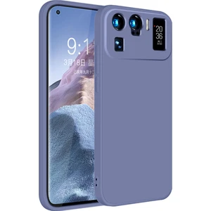 Xiaomi Mi 11 Ultra İçin İnce Likit Silikon ShockProof Korumalı Kılıf (Yurt Dışından)