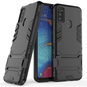 Samsung Galaxy M30S İçin Çift Katmanlı Tpu Pc Hibrit Korumalı Standlı Kılıf (Yurt Dışından)