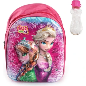 Masho Trend Suese Elsa Anna Çanta Suluk  Anaokulu Çanta Okul Çantası Frozen Çanta