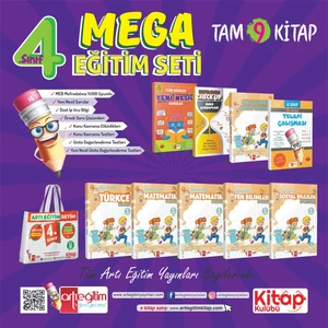 Artı Eğitim Yayınları  4.Sınıf Mega Eğitim Seti