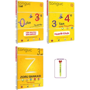 Tonguç Akademi 3.sınıf Tüm Dersler Zoru - 0'dan 3'e - 3'ten 4'e Hazırlık Set