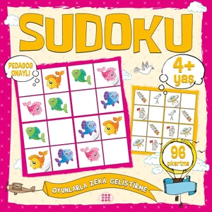Çocuklar Için Sudoku-Çıkartmalı (4+ Yaş)
