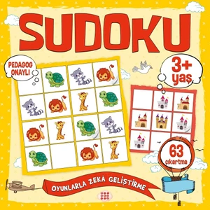 Çocuklar Için Sudoku-Çıkartmalı (3+ Yaş)