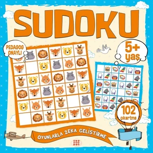 Çocuklar Için Sudoku-Çıkartmalı (5+ Yaş)
