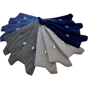 Black Arden Socks 12'li  Karışık Renkli Pamuklu Ekonomik Erkek  Soket Çorap 40-44 ESKT-0003